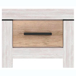 Тумба приліжкова KOM 1S Белен / Belen Сосна Каньйон + Дуб Корабельний