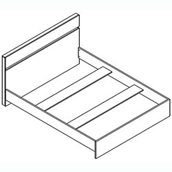 Фото Ліжко LOZ160х200 Лондон / London