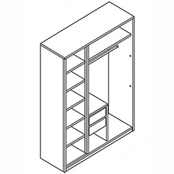 Фото Шафа SZF3D2S Лука / Luka