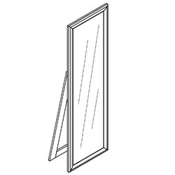 Фото Дзеркало підлогове LUS58 Соната Нью / Sonata New