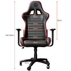 Фото Крісло Rush (GC-575-Black-Red)