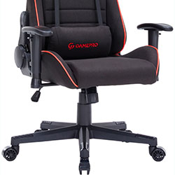 Фото Крісло ігрове GC575FB Fabric Black&Red