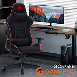 Фото Крісло ігрове GC575FB Fabric Black&Red