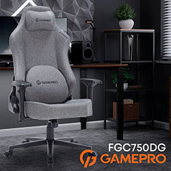Фото Крісло ігрове FGC750DG Fabric Dark Gray