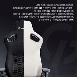 Фото Крісло ігрове GC900B Fabric Black