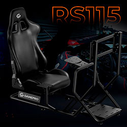 Фото Ігрове крісло кокпіт RS115