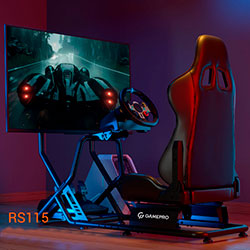 Фото Ігрове крісло кокпіт RS115