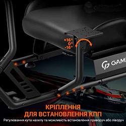 Фото Ігрове крісло кокпіт RS115