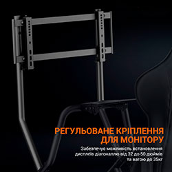 Фото Ігрове крісло кокпіт RS115