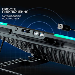 Фото Підставка для охолодження ноутбука CP590
