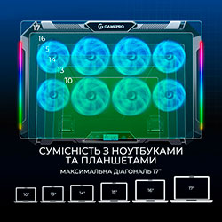 Фото Підставка для охолодження ноутбука CP795