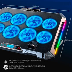 Фото Підставка для охолодження ноутбука CP795