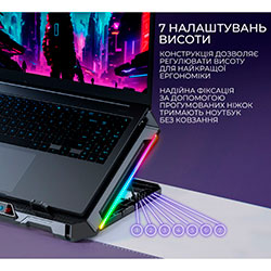 Фото Підставка для охолодження ноутбука CP795