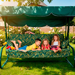 Фото Гойдалка садова Мальта Соло Стандарт (Арт.075)