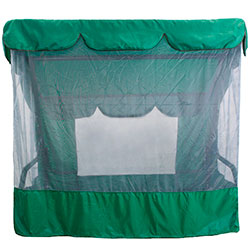 Фото Тент з москітною сіткою до садової гойдалки Мальта Таїті Арт. ТС-001