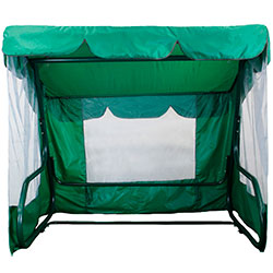 Фото Тент з москітною сіткою до садової гойдалки Мальта Таїті Арт. ТС-001