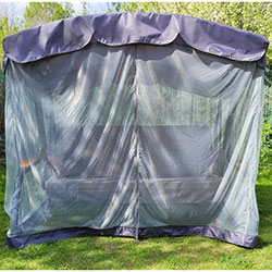 Фото Тент з москітною сіткою до садової гойдалки Чорна перлина Арт. ТС-033