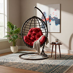 Фото Підвісне крісло кокон Роял (Арт.-114)