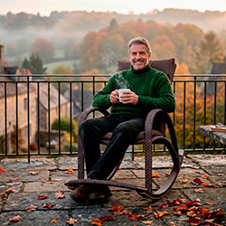 Фото Крісло-гойдалка Козак К-200