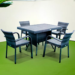 Фото Комплект садових меблів (4 стільці) Композит 120 Рт-20202