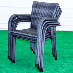 Фото Комплект садових меблів (4 стільці) Композит 120 Рт-20202