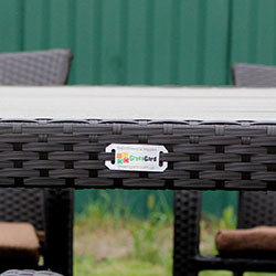 Фото Комплект садових меблів (4 стільці) Композит 120 Рт-20202