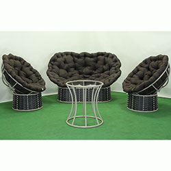 Фото Комплект садових меблів Мапасан Бежевий МП-Б-2