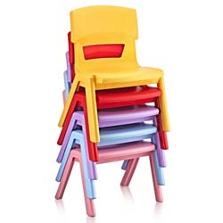 Фото Стілець дитячий Jumbo 1 Помаранчевий