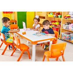 Фото Стілець дитячий Jumbo 1 Помаранчевий