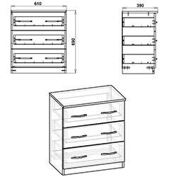 Фото Комод-3А
