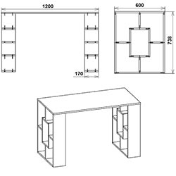 Фото Стіл письмовий Студент-3