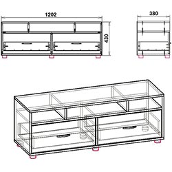 Фото Тумба под ТБ Плазма