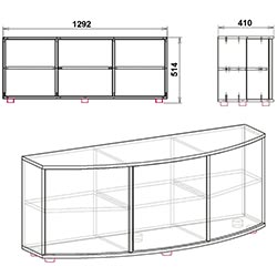 Фото Тумба под ТБ Плазма-2