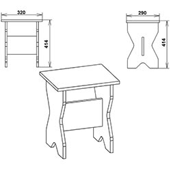 Фото Табурет Т-4