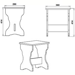 Фото Табурет Т-5