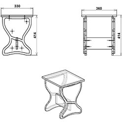 Фото Табурет Т-6