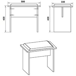 Фото Табурет Т-7
