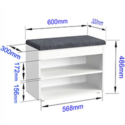 Фото Тумба під взуття ТО-60 Німфеа Альба