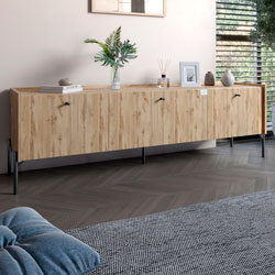 Фото Тумба ТВ з 3-ма шухлядами Wood