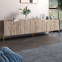 Фото Тумба ТВ з 3-ма шухлядами Wood