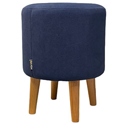 Фото Пуф Поло з дерев’яними ногами