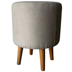 Фото Пуф Поло з дерев’яними ногами