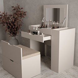 Фото Комод-трюмо Ронда із дзеркалом