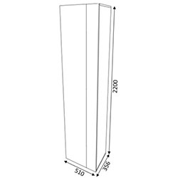 Фото Пенал для одягу Намі