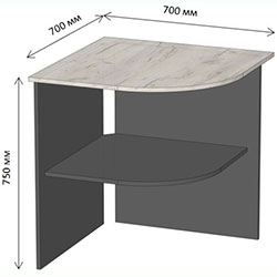 Стіл приставний Діловий
