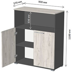 Тумба 2 дв Діловий