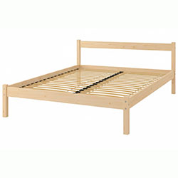 Фото Ліжко MG01 160х200 Лак прозорий