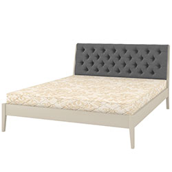 Фото Ліжко з м’яким узголів’ям Рим Н 180х190