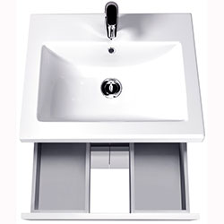 Фото Тумба з умивальником City White-60 Como
