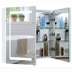 Фото Дзеркальна шафа ЗШ-100 LED/X2 Oskar 1426